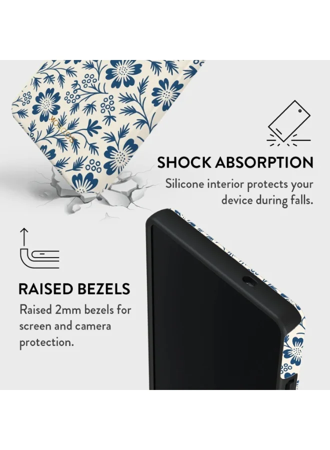 Mobcos Mobcos Samsung Galaxy S25 Ultra Classic Blossom Mobcos Samsung Galaxy S25 Ultra Classic Blossom Premium Case Compatible with Hybrid Dual-Layer Hard Shell + Silicone Protection - Scratch-Resistant Shockproof Mobile Cover  | Best Price UAE